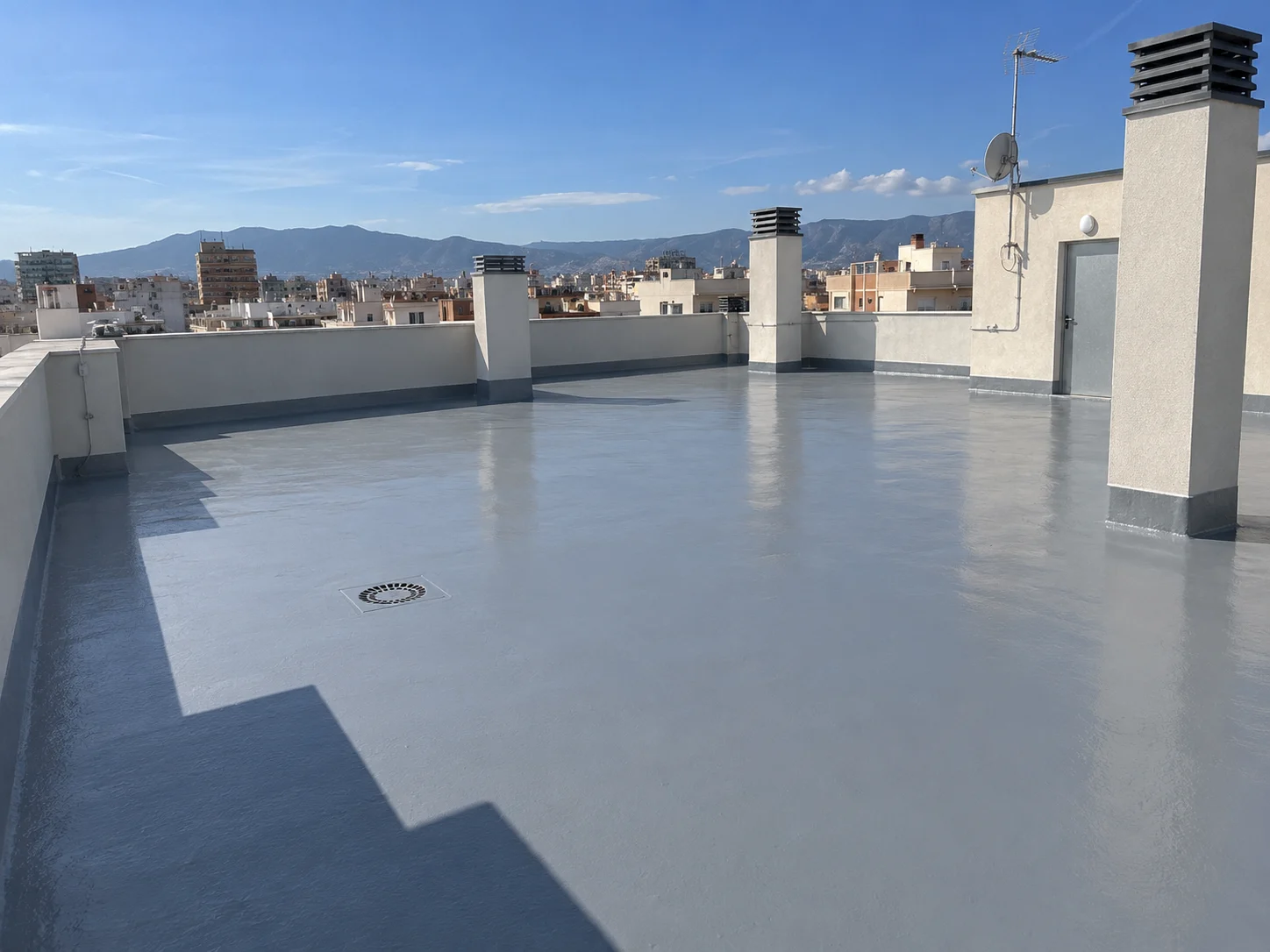 Después: Impermeabilización de azotea en Castellón