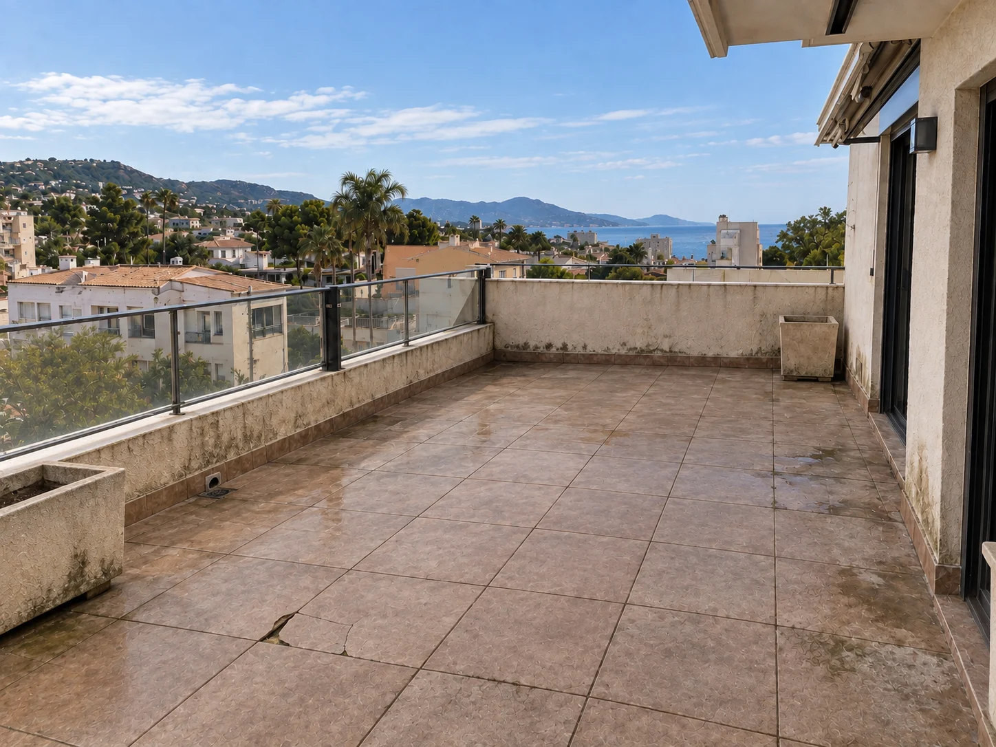 Antes: Rehabilitación de terraza en Benicàssim